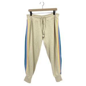 Vintage Havana Rainbow Stripe Crop Jogger Size Medium